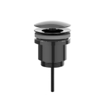 IVY Design Bonde de vidage - toujours ouverte - Chrome noir PVD SW1031759