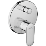 Hansgrohe Vernis afdekset badkraan met hendel chroom SW651666