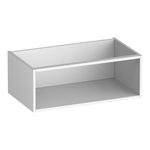 BRAUER Flourish armoire latérale - 80x30x45,5cm - avec 1 compartiment de rangement blanc mat SW228073