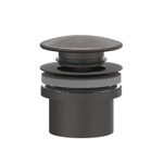 IVY Design Bouchon de vidage - vidage clic-clac - Inox 316 - noir carbone brossé PVD SW1031774