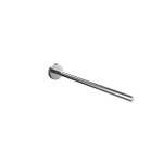 Emco Round Handdoekhouder - 30cm - enkel - niet draaibaar - chroom SW471480