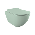 Creavit Toilette Suspendu - 35.3x51cm - sans rebord - vert émeraude SW1152758