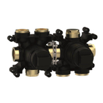 Crosswater MPRO Module - 3 Outlet Valve - zwart SW876278