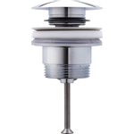 Duravit Happy D Push open ventiel - hoogglans chroom 0315366