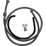 Duravit Sensowash Aansluitset - voor SensoWash closetzitting - voor Geberit voorwandelement - met extra wateraansluiting - RVS SW104868