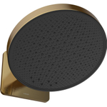 Hotbath &MORE Hoofddouche - 30cm - inbouw - rond - met box - 2 functies - PVD - geborsteld messing (goud) SW1245569