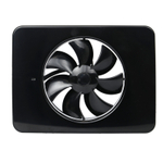 Vent-axia iq ventilateur de salle de bains avec capteur d'humidité noir brillant SW722393
