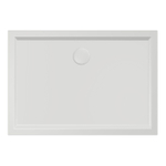 Xenz Mariana receveur de douche - 100x70x7 - Acrylique - blanc SW379111