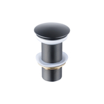 Fortifura Calvi Afvoerplug - verlengd - PVD - geborsteld gunmetal (antraciet) SW1189312