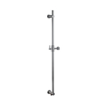 Fortifura Calvi Glijstang - met geïntegreerde - wandaansluitbocht - 90cm - PVD - geborsteld gunmetal (antraciet) SW1111532