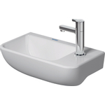 Duravit Starck Me lave-mains 1 trou de robinet à droite 40x22cm blanc mat SW297032