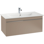 Villeroy & Boch Venticello Lavabo pour meuble avec lavabo au centre 100x50cm avec 1 trou pour robinetterie (et 2 trous perçables) avec trop plein blanc 1025120