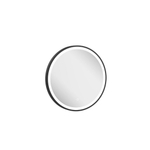Crosswater Infinity miroir – Ø 50 cm – LED directe tout autour – Noir mat SW1026396
