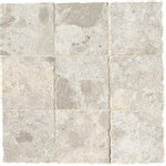Fap Ceramiche Nativa White Macro Mosaico Carrelage sol soyeux - 10x10cm - Blanc SW955585