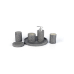 Ideavit Isy Set d'accessoires 6 pièces Concrete Grey SW416495