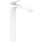 Hansgrohe VIVENIS 1 greeps wastafelkraan - 250 PopUp - trekwaste - mat wit SW642519