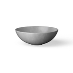 Looox Ceramic raw vasque à poser - 40cm - ronde - dark grey SW227664