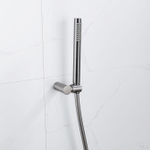 Fortifura calvi ensemble de douche à main avec support de douche à main et tuyau lisse en métal SW809504