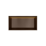 Hotbath &MORE Boîte encastrée ou niche encastrée 30x60x10cm avec LED IP44 Tuscan bronze SW1246583