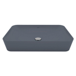 Creavit Ultra Lavabo à poser en céramique - 60X40CM - basalte mat SW1172851