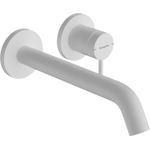 Hansgrohe Tecturis s Eengreeps wastafelkraan - inbouw - voor wandmontage - met uitloop 22 - 5 cm - wit SW918644