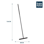 FugaFlow Faia Vloerwisser - vloertrekker - ophanghaak - mat zwart SW812039