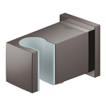 Grohe Euphoria Cube Wandaansluitbocht - met wandhouder - hard graphite (antraciet) SW484600