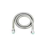 FortiFura Calvi Flexible de douche métal 150cm Acier brossé SW767377