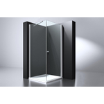 Best Design Erico cabine de douche carrée avec 1 porte pivotante 90x90x200cm verre NANO 6mm SW279779