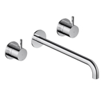 Hotbath Cobber Afbouwdeel ten behoeve van inbouw wastafelkraan - 25cm uitloop CR - chroom SW1246753
