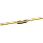 Hansgrohe RainDrain Flex douchegoot - 90cm - wandmontage - polished gold optic (goud) SW1590415