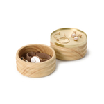 Umbra Tesora Boîte à bijoux - 13x13x12cm - naturel/laiton SW1213248