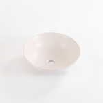 QeramiQ Dely Waskom - 40x40x15cm - rond - keramiek - linnen SW1471418