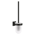 GROHE Start Cube porte-balai WC - carré - mural - sans couvercle - noir mat SW1126848