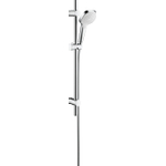 Hansgrohe MySelect glijstangset m. handdouche 65 cm, Ø11cm m. 3 straalsoorten m. doucheslang en verstelbare wandsteun chroom SW547163