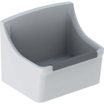 Geberit 300 Basic Norma lavabo déversoir avec heurtoir 35x45x35cm avec KeraTect Blanc SW417509