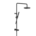 Hotbath COBBER Stortdoucheset hoofddouche doucheslang Geborsteld zwart PVD SW1245525