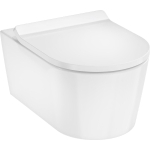 Hansgrohe EluPura S Closetcombinatie - wandmontage - zonder spoelrand - softclose zitting - smartclean - rimless - glans wit SW962889