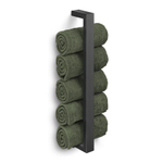 Zack Linea porte-serviettes invité noir inox SW538625