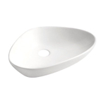 Xellanz Elite waskom rond 58,5 x 39 x 14 cm keramiek glans wit SW333875