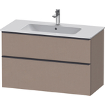 Duravit D-neo Meuble sous vasque 101x46.2x62.5cm 1 tiroir Linnen mat SW641471