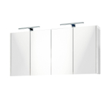 Best Design Happy Armoire de toilette 120x60cm avec éclairage MDF Blanc SW793731