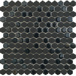 Ceralto Divaro Facet Mosaïque - 29,7x30,1cm - 6,0mm - Noir - par pièce SW798680