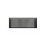 Hotbath &MORE Inbouwbox of inbouwnis - 30x80x10 - frameless + LED - Geborsteld gunmetal PVD SW1246608