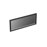 Forzalaqua Reno 2.0 spiegel 100x80cm Rechthoek zonder verlichting met frame Massief Eiken Black oiled SW492563