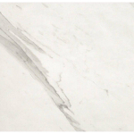Cifre Ceramica Statuario wand- en vloertegel - 75x75cm - 10.2mm - Vierkant - gerectificeerd - Marmerlook - Wit/zwart mat SW359626