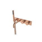 Wiesbaden Style Mitigeur thermostatique bain encastré mural cuivre brossé PVD SW420088