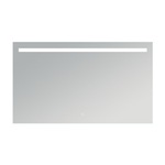 Arcqua Cube spiegel – 120x70 cm – LED-verlichting – spiegelverwarming, dimbaar – Naturel SW1223224