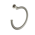 Hotbath Cobber handdoekring geborsteld nikkel SW73948