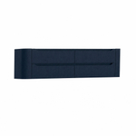 H&R Badmeubelen Juice Wastafelonderkast - 160x45x50cm - afgeronde hoeken - 4 lades - geïntegreerde greep - blue oak SW1490676